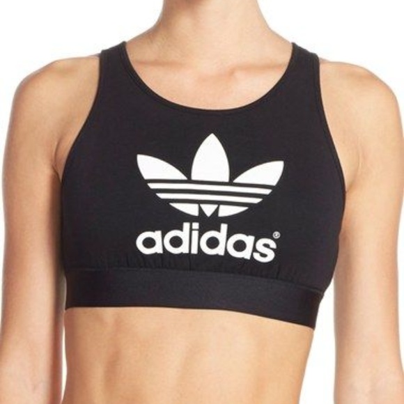 adidas Other - Adidas | Black Logo Sports Bra 2/20$